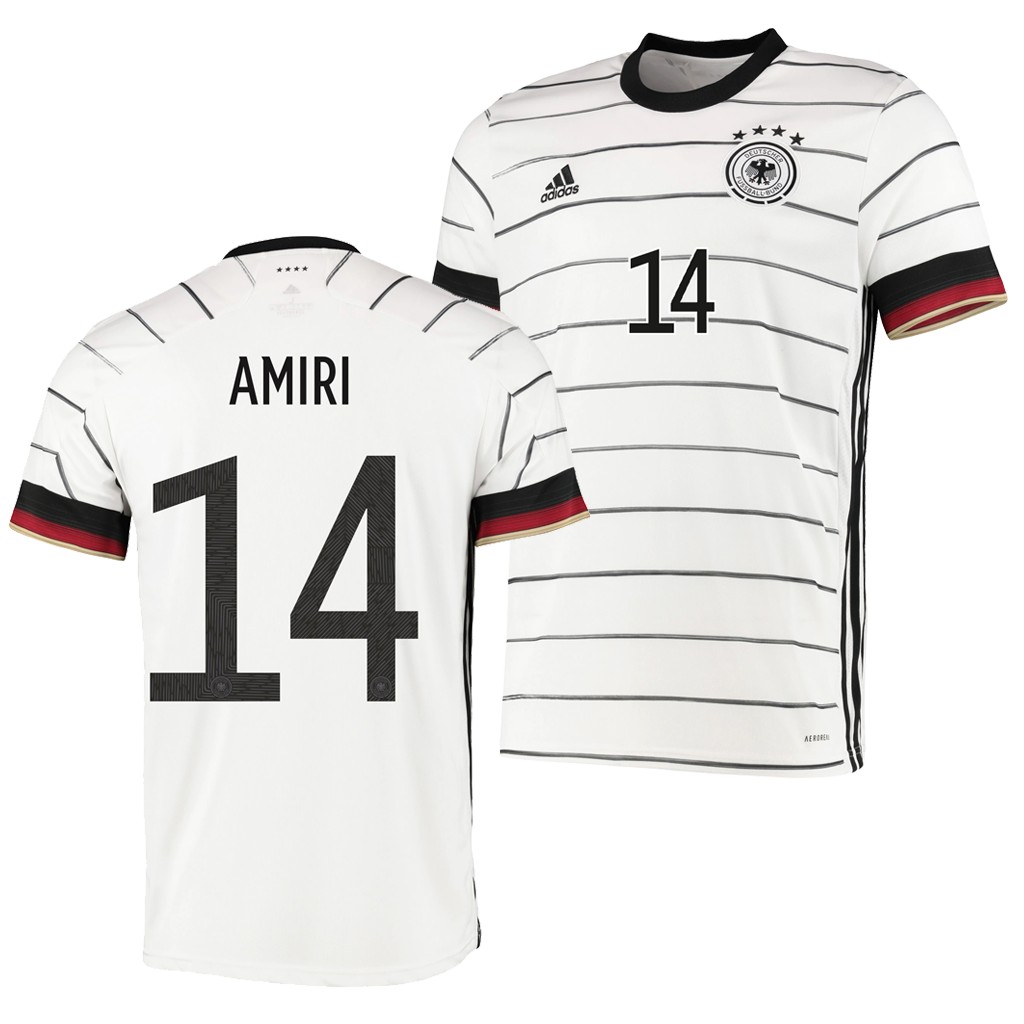 2020 EURO Germany Home Kit Soccer Jersey Nadiem Amiri 14